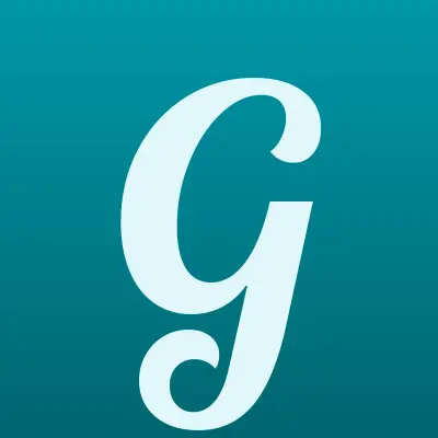 Glamour, магазин расходных материалов для салонов красоты, лого-визитка